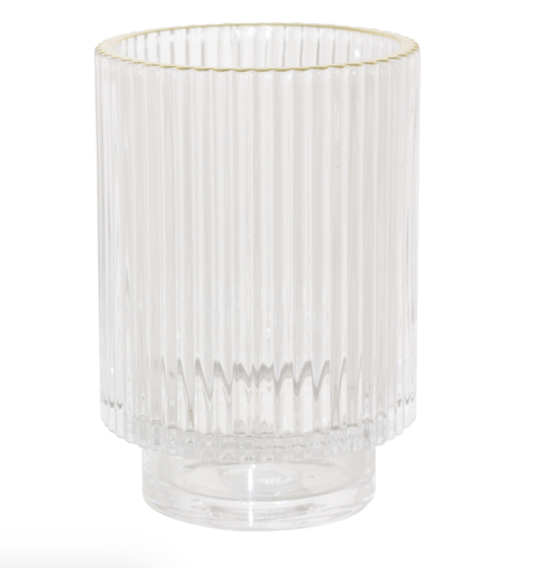 glass-ribbed-vase